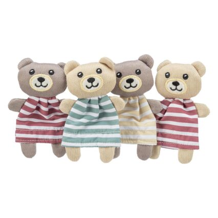 Urso em Poliester C/ Catnip 12cm