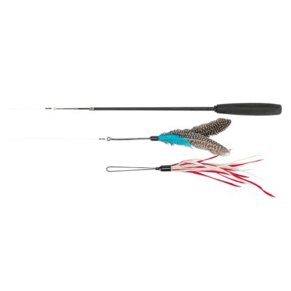 Bastão Telescópico de Brincar p/ Gatos 40-98cm