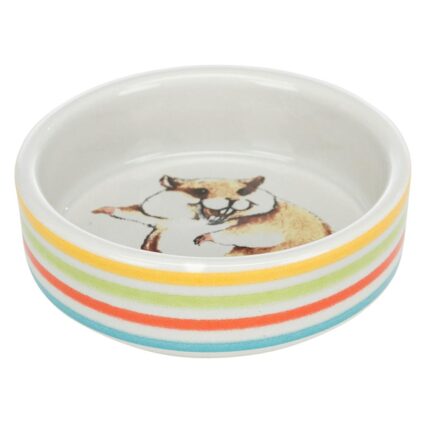 Gamela em Ceramica p/ Hamsters 80ml/8cm