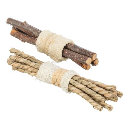 Brinquedo em Lufa/Madeira/Algas Marinhas 10x3cm (2uni)