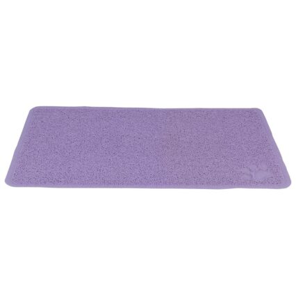 Tapete em PVC p/ WC de Gatos 40x60cm (Roxo)
