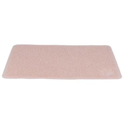 Tapete em PVC p/ WC de Gatos 40x60cm (Rosa)