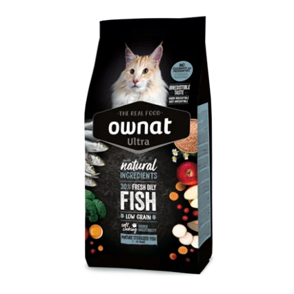 Ownat Ultra Gato Mature Esterilizado Peixe 1,5kg