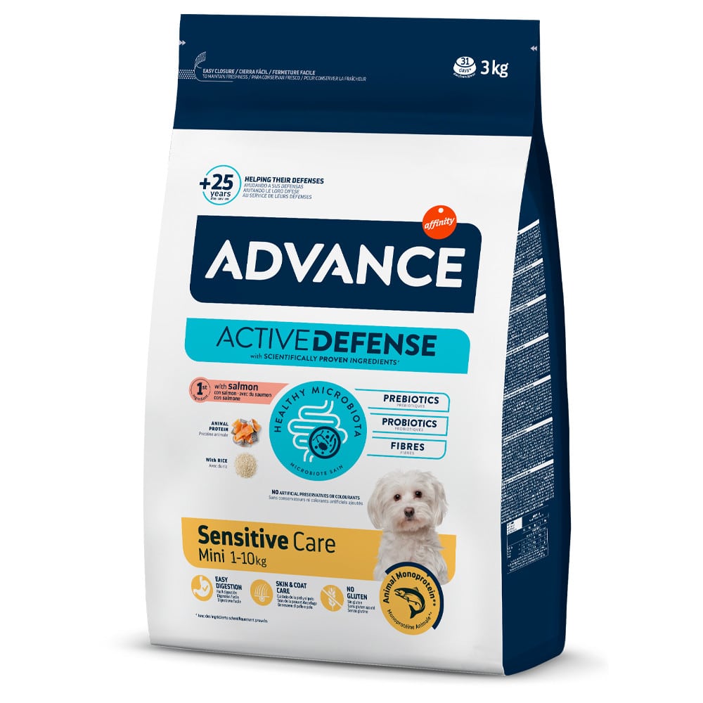 Advance Cao Mini Adulto Salmao 3Kg