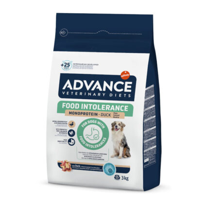 Advance Dog Food Vet Intolerance Duck 3Kg