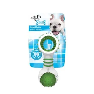 AFP Dog Rattle Dental 11.6cm