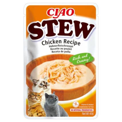 CHURU Gato Stew Receita de Frango 40gr