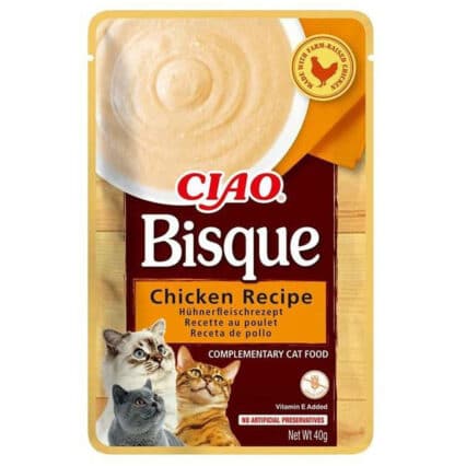 CHURU Gato Bisque Receita de Frango 40gr