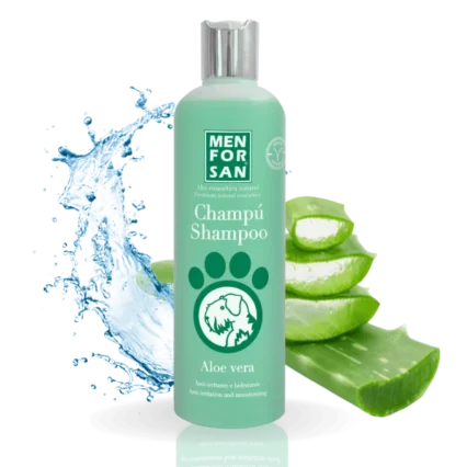 MenForSan Champo Natural Calmante e Cicatrizante com Aloe Vera 1Lt