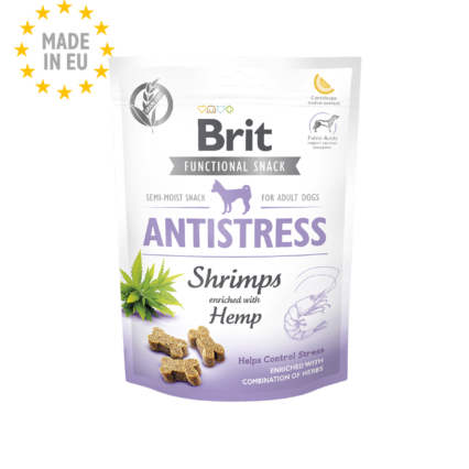 Brit Care Dog Functional Snack Antistress Shrimps 150gr