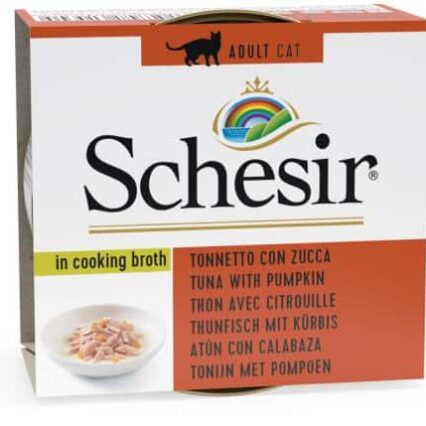 Schesir Gato Atum/Abobora Caldo 70g
