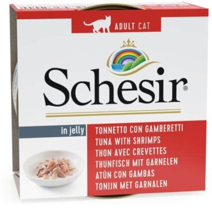 Schesir Gato Atum/Gambas 70gr
