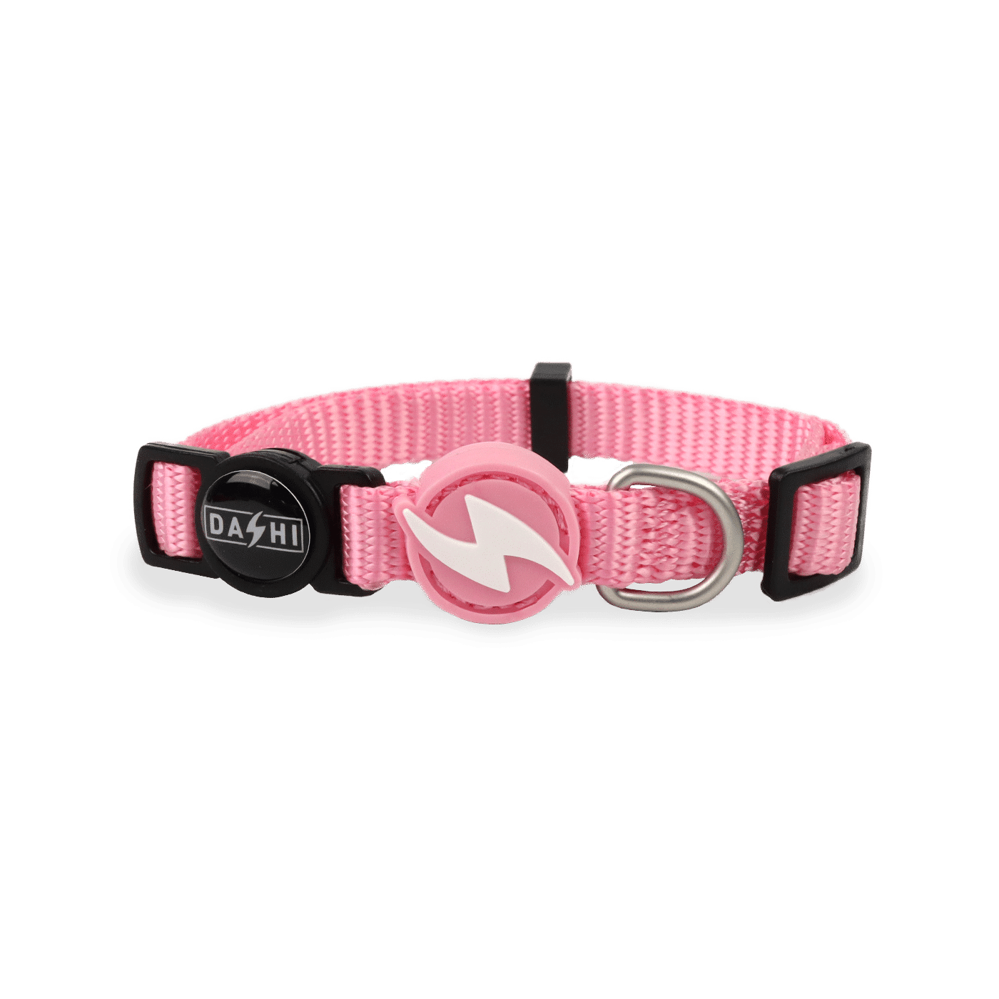 Dashi Solid Baby Pink Collar Cat