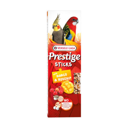 Versele-Laga Prestige Sticks Periquitos Manga e Rosa Mosqueta 2uni 140gr