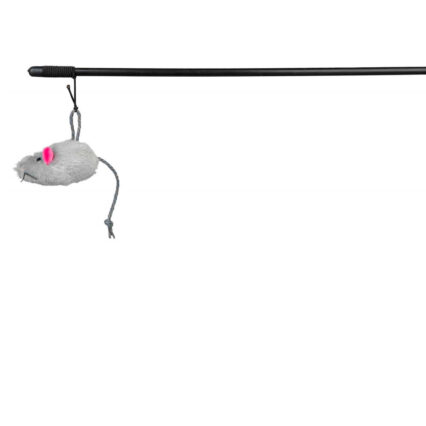 Bastao Kitty-Dangler c/peluche p/gatos 50cm