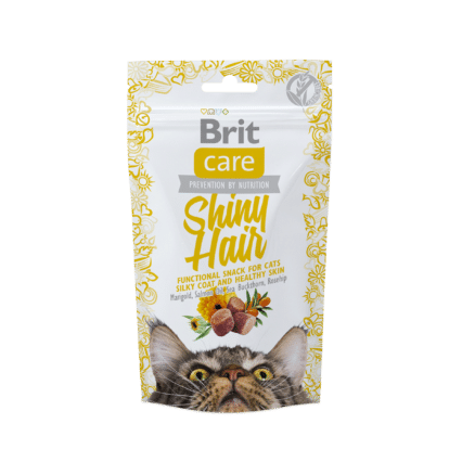 Brit Care Cat Snack Shiny Hair 50g