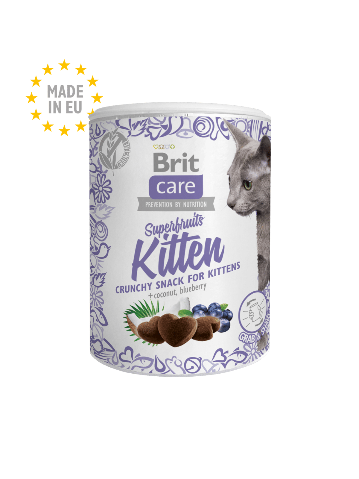 Brit Care Cat Snack SuperFruits Kitten 100gr
