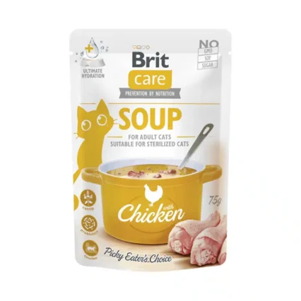 Brit Care Cat Soup with Chicken 75 g