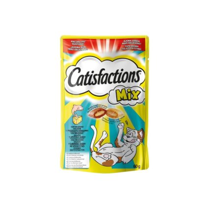 Catisfactions Snack Salmão/Queijo 60g