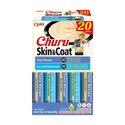 Churu Cat Box Skin&Coat Atum 20x14gr