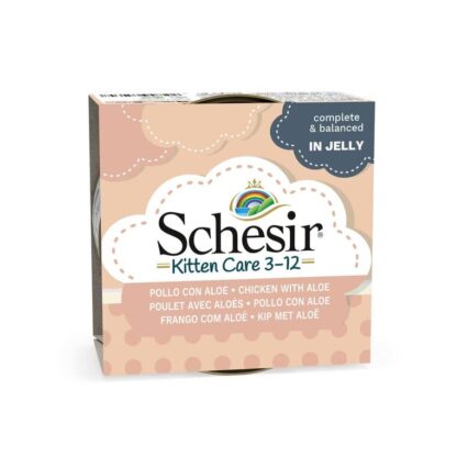 Schesir Gato Kitten Frango/Aloe 85gr