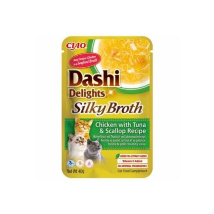 Dashi Delights Silky Broth Frango c/ Atum e Vieira 40gr