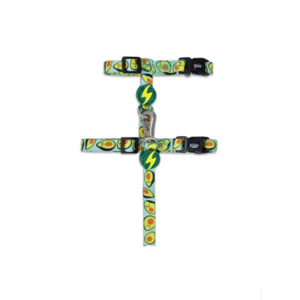Dashi Avocado Cat Harness + Leash