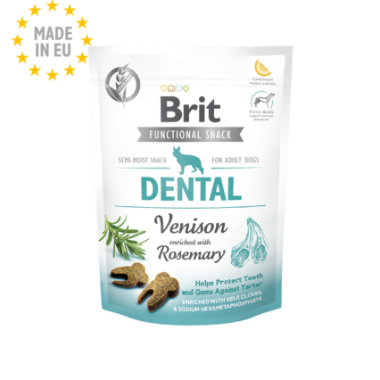 Brit Care Dog Functional Snack Dental Venison 150gr