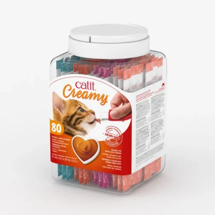 Catit Creamy Balde Sortido 80x10gr
