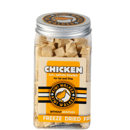 Kiwi Walker FD Snack-Chicken Square Jar 80g