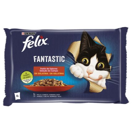 FELIX Fantastic Banquete de Carnes 4x85g