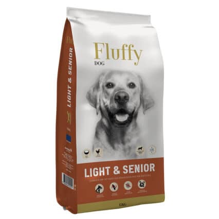 Fluffy Cão Light Senior 15kg
