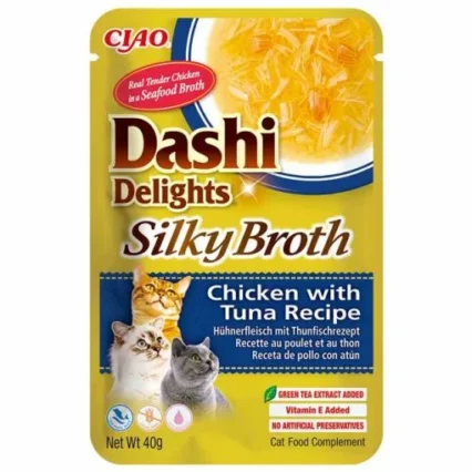 Dashi Delights Silky Broth Frango c/ Atum 40gr