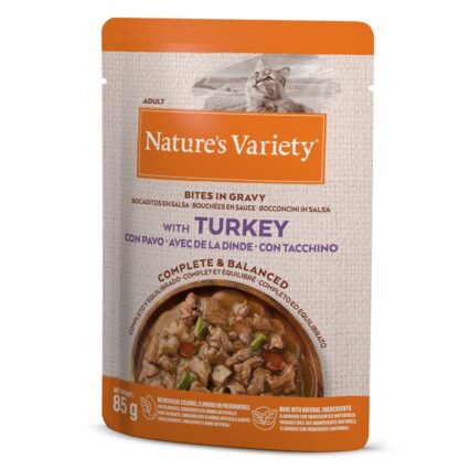 Nature's Variety Cat Wet Original Pedaços em Molho Peru 85gr