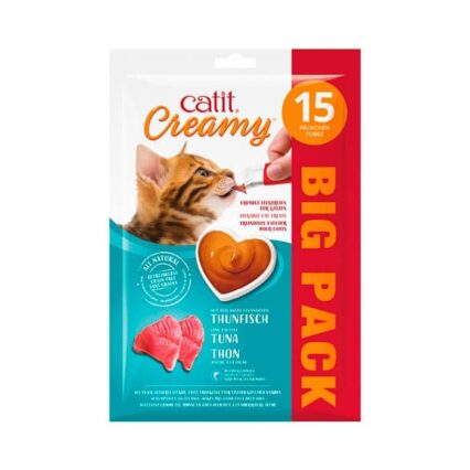 Catit Creamy Atum 15x10g