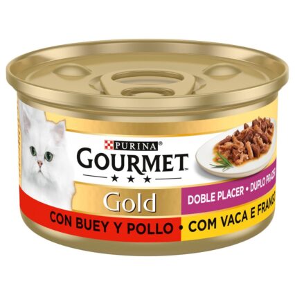 Gourmet Gold Duplo Prazer Vaca/ Frango 85g