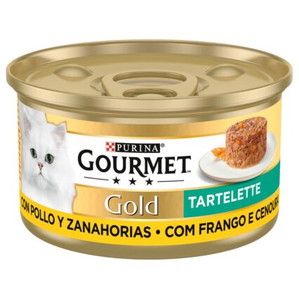 Gourmet Gold Tartelette Frango e Cenoura 85g