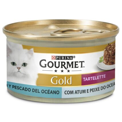 Gourmet Gold Tartelette Duo Atum & Peixe do Oceano  85gr