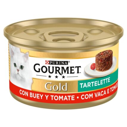 Gourmet Gold Tartelette Carne de Vaca e Tomate 85gr