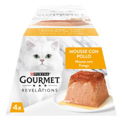 GOURMET Revelations Mousse Frango 4x57g