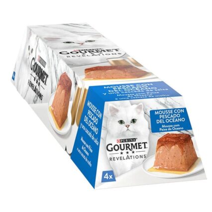GOURMET Revelations Mousse Peixe do Oceano 4x57g