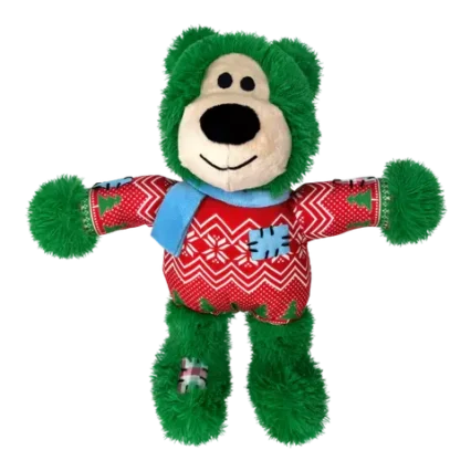Kong Holiday Dog Wildknots Bear M/L Verde 2025