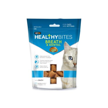 Healthybites Breath & Dental Cat Treats 65g