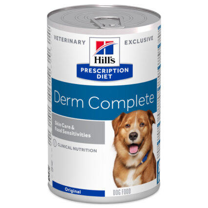 Hills Prescription Diet Canine Derm Complete Wet Lata 370 g