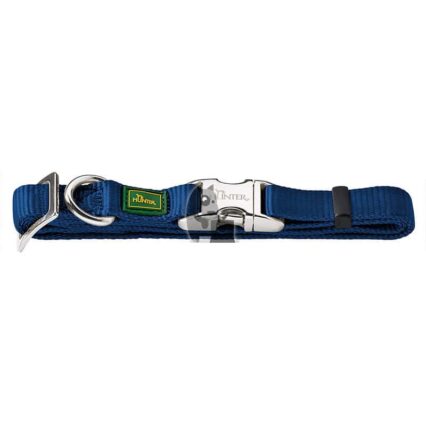 Hunter Coleira Alu-Forte 15x30-45cm Azul Marinho