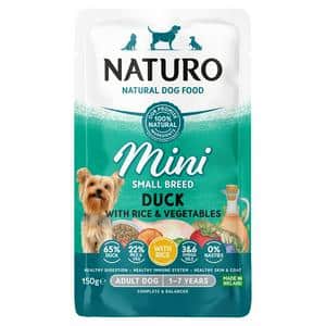 Naturo Pouch Adult Mini Grain Free Pato e Arroz 150gr
