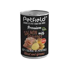 Petfield Wetfood Dog Salmon&Potato 400g