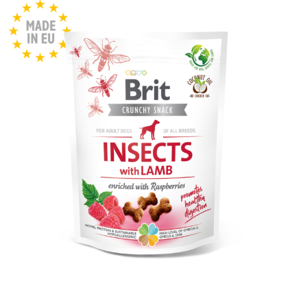 Brit Care Crunchy Cracker Insects with Lamb 200gr