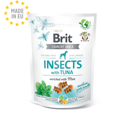 Brit Care Crunchy Cracker Insects with Tuna 200gr
