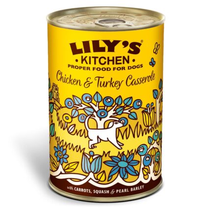 LILY'S KITCHEN Dog Wet Frango e Peru 400g
